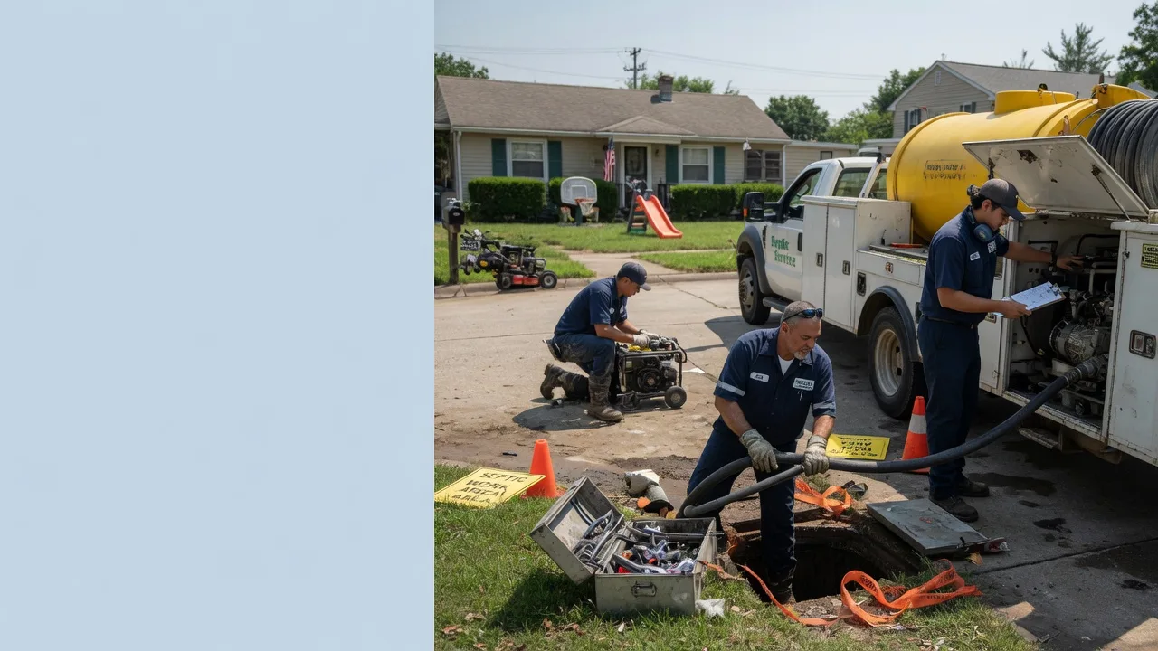 Septic Tank Pumping in Nicholasville, KY near me